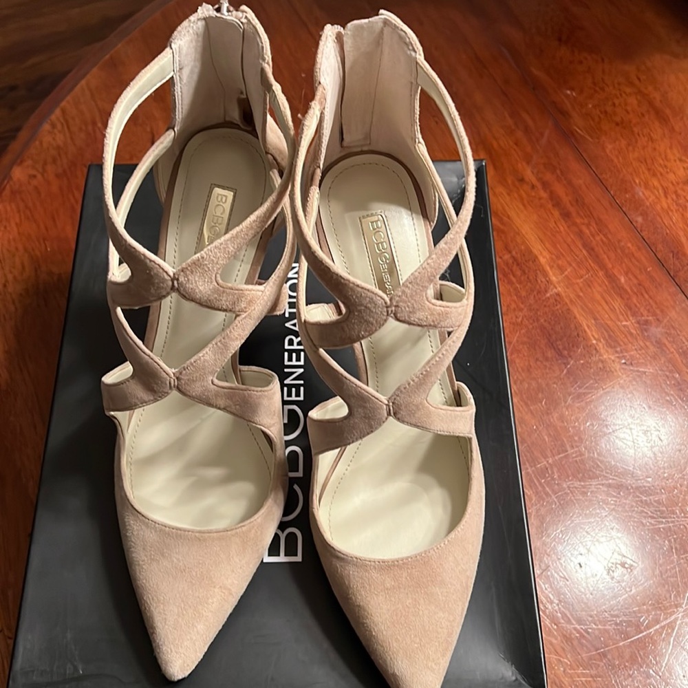 Brand New BCBGeneration Suede Heels